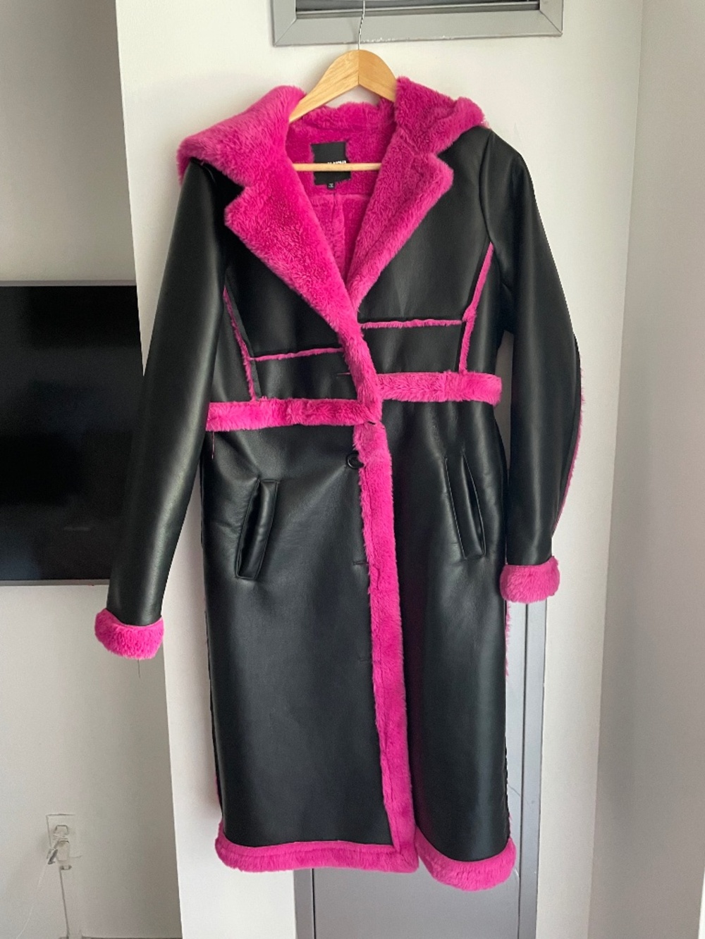 Fashion Nova coat. Size S